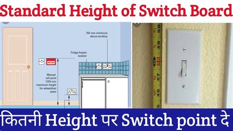 standard height for switchboard.